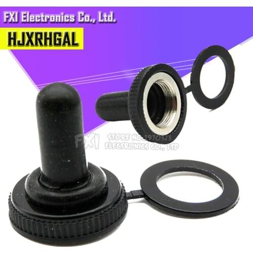 2PCS Waterproof Switch cap Diameter = 12MM For Toggle switch Rocker arm Toggle Button switch Dust cap