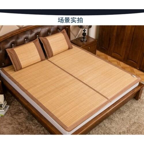 Summer Sleeping Mat Bamboo Natural Comfort Summer Mattress Pillowcase