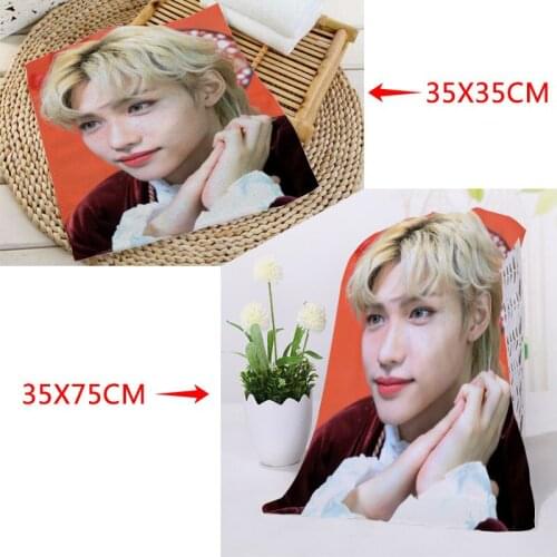 Custom Felix Face Towels Facecloth Microfiber Washcloth Quick drying Sports Towel 35x75cm and 35X35cm