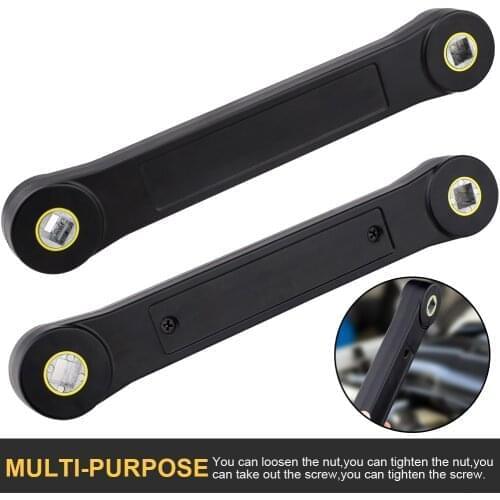 DIY Hook Wrench Adjustable 3/8 Inch Extension Wrench Automotive Tools Ratchet Wrench For Car Vehicle Auto Replacement Parts