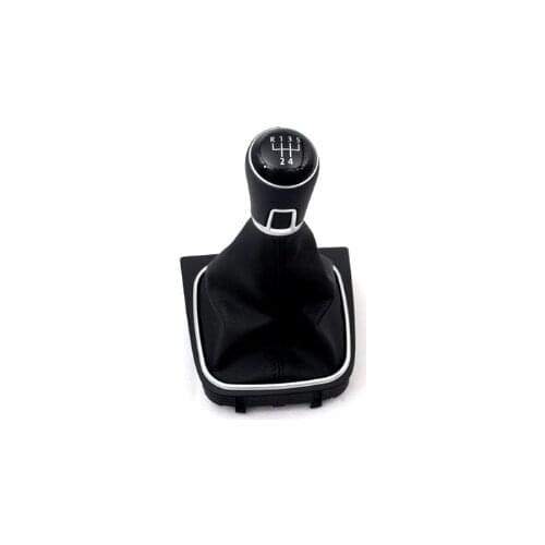 Gear Knob & Shift Boot (MK7 Style 5 Speed) For VW Volkswagen Golf Jetta MK5