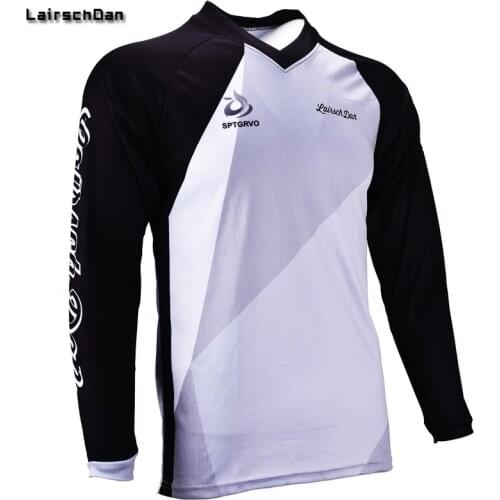 SPTGRVO LairschDan 2019 enduro mx dh long sleeve cycling jersey Offroad Motorcycle MTB downhill jersey motocross Crossmax TShirt