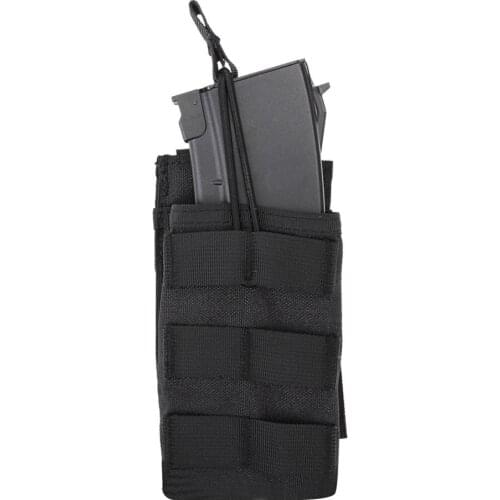 Tactical Single Magazine Pouch 1000D Nylon Military Hunting Pistol Molle Airsoft Paintball Shooting Accessories Magazine Bag