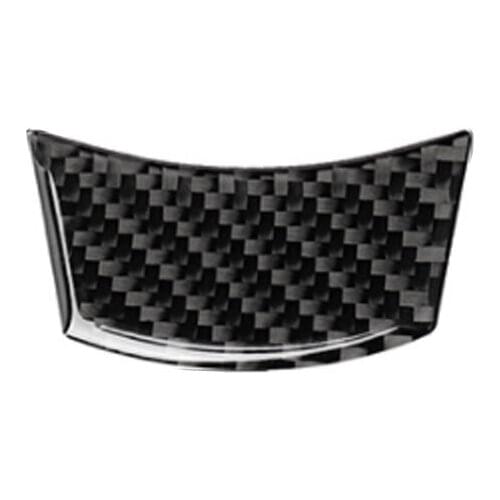 10pcs Carbon Fiber Car Interior Steering Wheel Decoration Cover Trim Stickers For BMW 5 Series F10 F18 528 525li 2011-2017