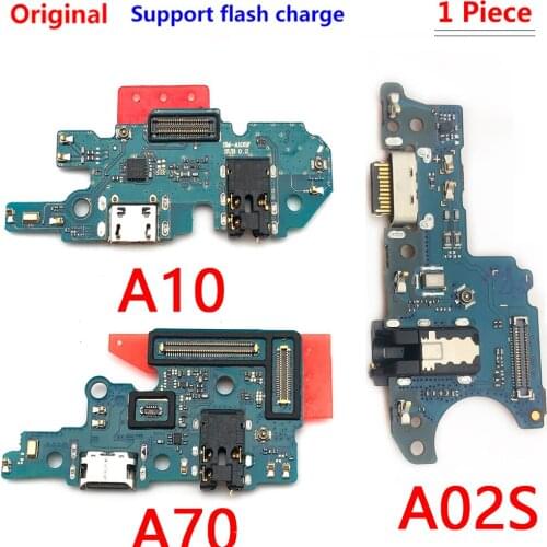 20PCS USB Charging Port Connector Board Flex Cable For Samsung A10S A20S A30S A10 A11 A20 A21 A30 A40 A31 A50 A51 A70 A70S
