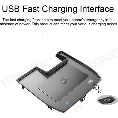 Car Wireless Charger for Honda Civic 2016 Intelligent Infrared Fast Sensitive Charging Phone Holder