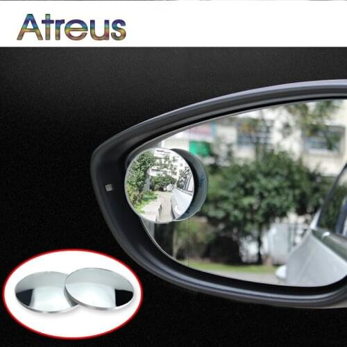 Atreus 2x car styling High Definition Adjustable Rearview Mirror Stickers For Ford BMW lada Toyota universal Audi Nissan Mazda