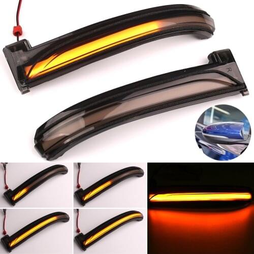 For Hyundai Lafesta 2018 2019 2020 Side Mirror Flashing Light LED Dynamic Turn Signal Sequential Indicator Flowing Water Blinker