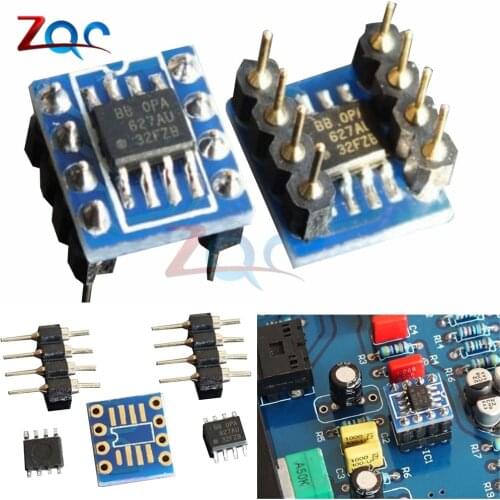 Dual to Mono Op amp module OPA627AU replace NE5532 Philippines Made TOP
