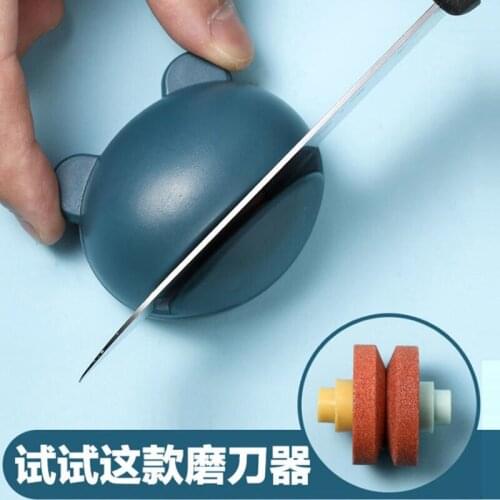 Knife Sharpener Mini Cute Knife Sharpener Portable Whetstone Sharpener Sharpening Knives Stone Kitchen Tools