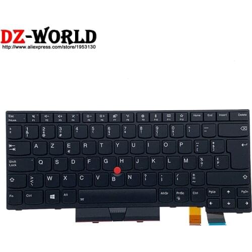 New Original BE Belgian Backlit Keyboard for Lenovo Thinkpad T470 A475 T480 A485 Laptop Teclado 01AX575 01AX534 01AX493