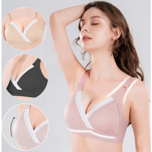 New Maternity Nursing Bra Breastfeeding Bra Pregnacy Bra Pregnant Maternity Clothing Underwear Clothes Soutien Gorge Allaitement