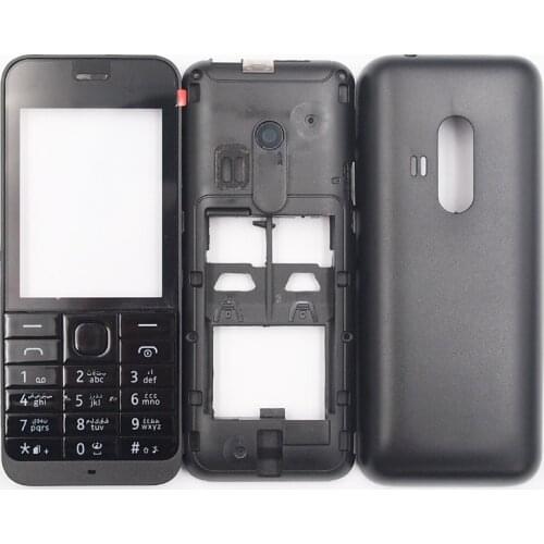 BaanSam New Colorful Housing Case For Nokia 220 With Arabic Keyboard