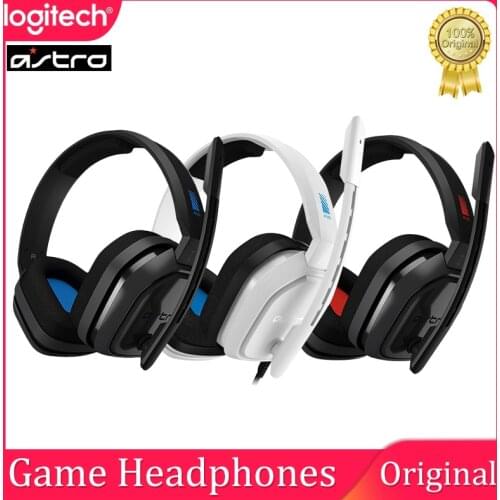 Original Logitech ASTRO A10 Gaming Headset for Xbox One、PlayStation 4 and PC Wired 3.5mm and Boom microphone