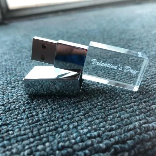 Custom Brand New Silver " Valentines Day" Usb 2.0 Memory Flash Stick Pen Drive