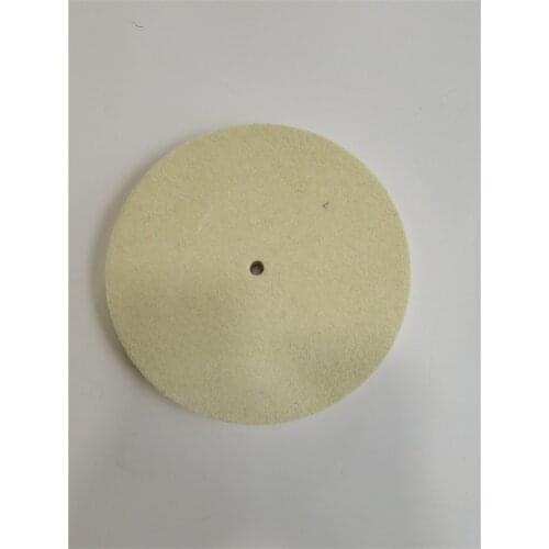 8inch 200mm *25mmx10mm Wool Felt Polishing Buffing Wheel Jade Metal Mirror Surface Finish Bench Grinder Tool