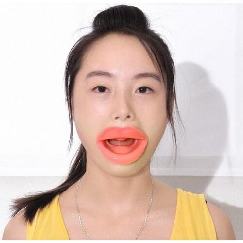 Face Slim Exerciser Muscle Lips Trainer Tightener Face-lift Slimmer Massage Silicone Rubber Anti-Wrinkle Mouth Oral Exe