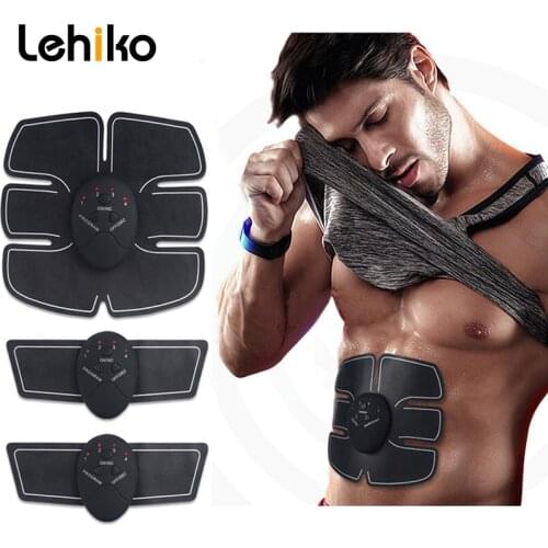 EMS Wireless Muscle Stimulator Trainer Smart Fitness Abdominal Training Electric Weight Loss Stickers Body Slimming Belt Unisex