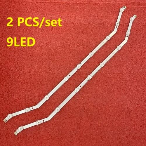 2 PCS/set LED backlight strip for UA32EH4000 UA32EH4003 UE32EH4000 UE32EH4300 HG32AB460 UN32FH4005 BN64-YYC09 2013SVS32_3228N1
