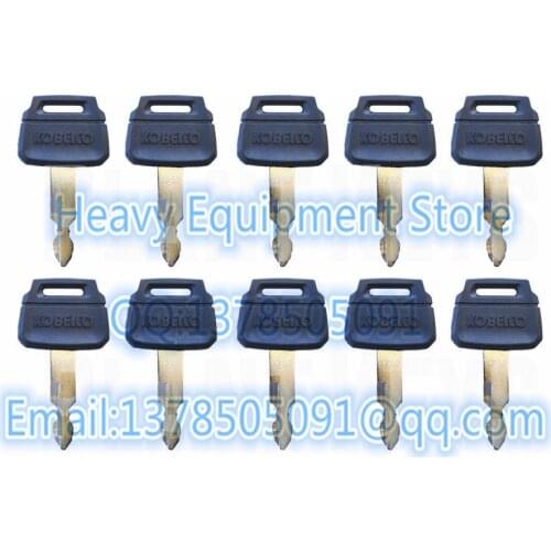 10 PCS K250 Key For Kebelco Case Excavator Wheel Loaders Wholesale
