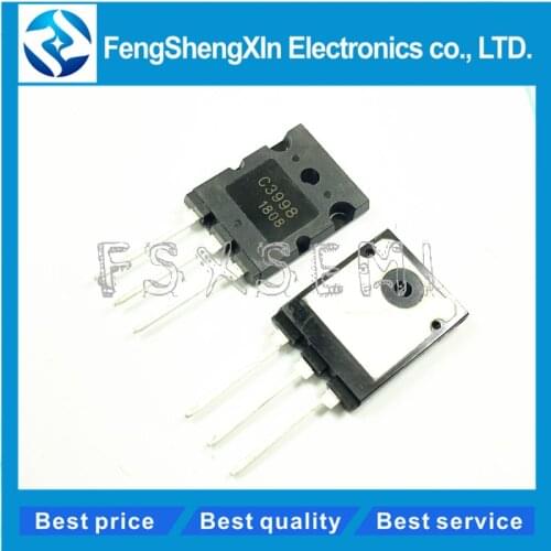 10pcs/lot 2SC3998 C3998 800V/25A TO-3P triode