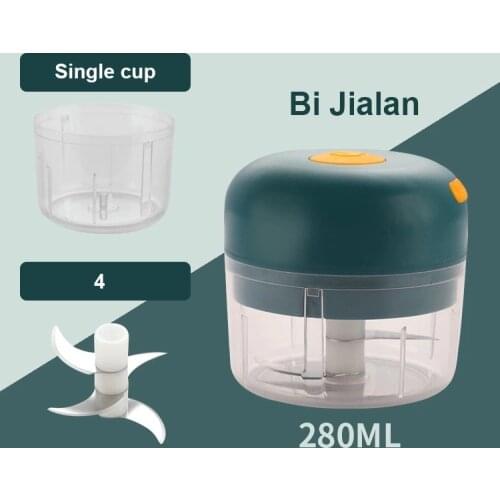 200/280ml Mini USB Wireless Electric Garlic Masher Press Mincer Vegetable Chili Meat Grinder Food Chopper Kitchen Tools