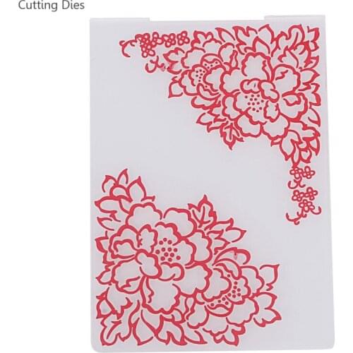2019 Colorful Maple Leaf Plastic Embossing Folder For Scrapbooking Flower DIY Album Card Making Plastic Template Cutting Dies