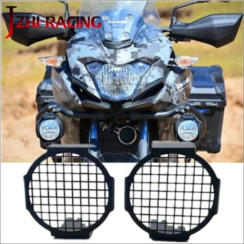 FOR KAWASAKI VERSYS X300 Motorcycle Accessories Stainless Steel Spotlight Auxiliary Light Led Guard Protective Cover
