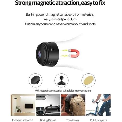 1080 Camera Wireless Wifi Is Suitable For Home Security DVR Control Tracking Night Vision Remote Dynamic F0I9