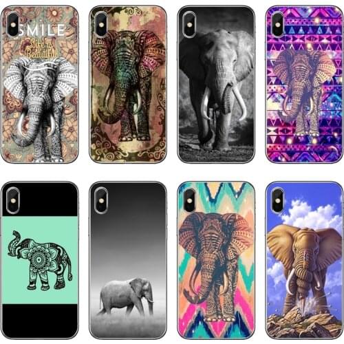 Totem Elephant Aztec For iPhone 11 pro XR X XS Max 8 7 6s plus SE 5s 5c iPod Touch 5 6 cover case