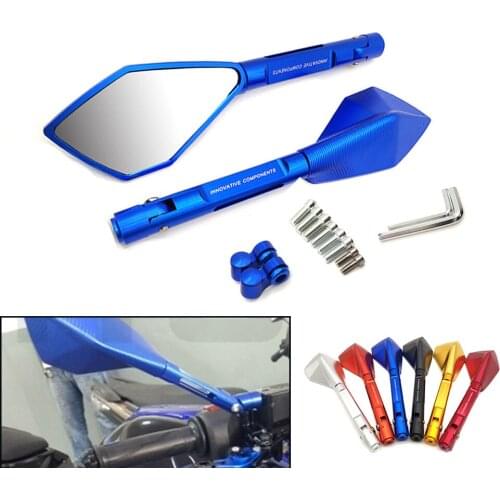 For Honda CRF230F XR 230 250 400 125 CRM250R CRF 250 L M Universal Motorcycle Rearview Mirror CNC Aluminum View Side Mirrors