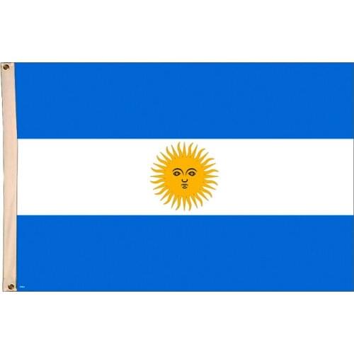 Argentina flag 3ft*5ft 90*150cm bandera polyester Flying for 2018 world cup
