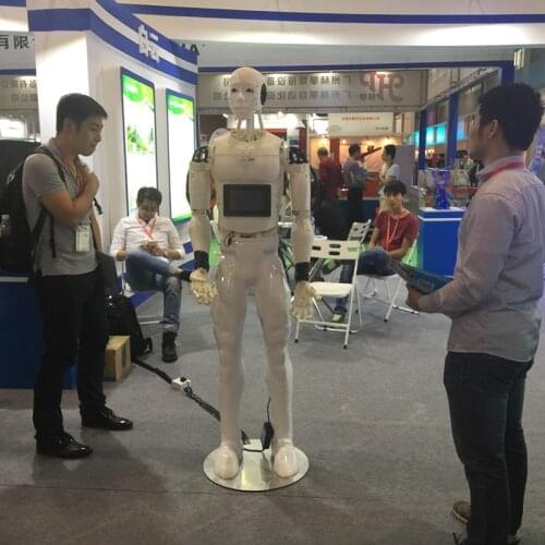 Intelligent humanoid robot used for school museum display robot educational interaction smart talking robot