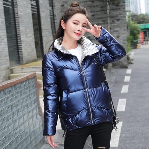 Solid Womens Winter Jacket Stand Collar Long Sleeve Outwear Ladies Casual Parkas Thick Warm Zipper Puffer Coat for Female 2021