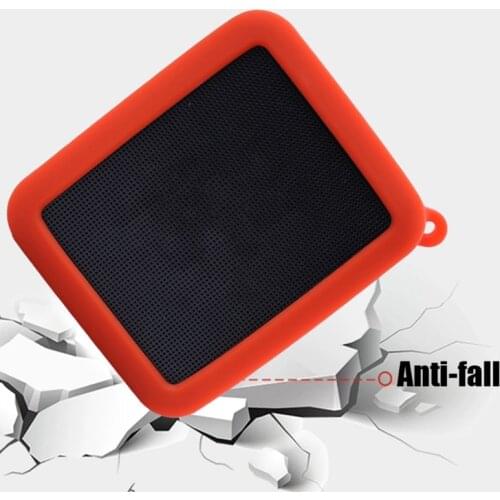 Durable Silicone Case Protective Cover Shell Anti-fall Speaker Case for-JBL GO 2 GO2 Bluetooth Speaker Accessories