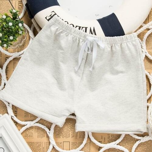 Girls Shorts Summer Minimalism Shorts for Boys Cotton Kids Shorts Children Loose Shorts Clothes Toddler Baby Clothing Pants