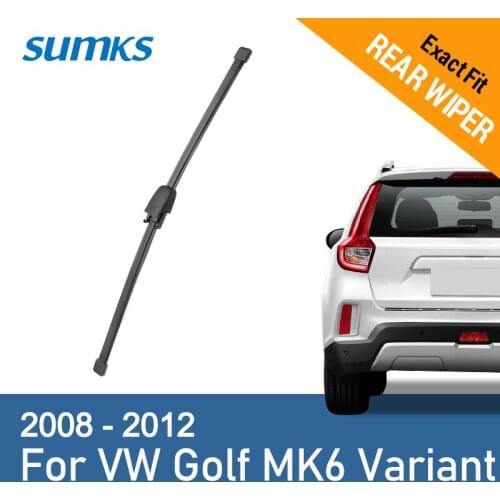 SUMKS Rear Wiper Blade for VW Golf MK6 Variant 2008 2009 2010 2011 2012