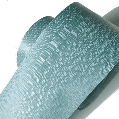 2021 GREENLAND Dyed Emerald Green Gradient Blue Pearl Wood Veneers Table Veneer Flooring DIY Furniture Natural Material