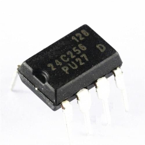 5 PCS AT24C256-10PU-2.7 DIP-8 24C256 PU27 2-Wire Serial EEPROM GOOD QUALIITY
