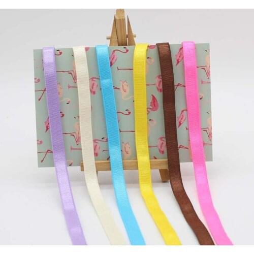 5Yard 10mm Nylon Elastic Band Bibbons For Underwear Bra Shoulder Straps Accessories DIY Handmade Crafts Clothing Suppliers