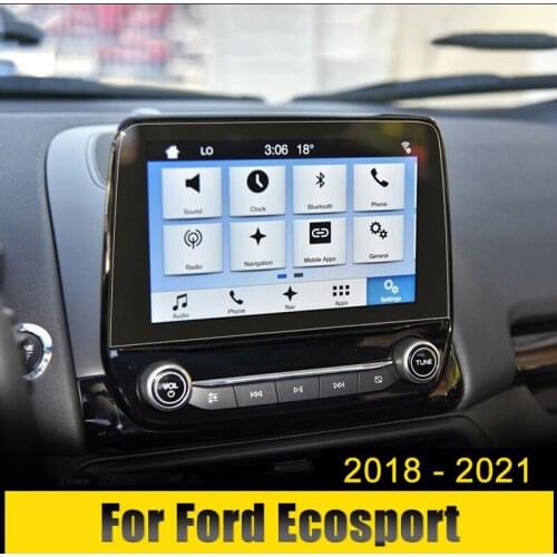8 9 inch Car Screen Protector Film for Ford Ecosport 2018 2019 2020 Tempered Glass Car Navigation Screen Protective Film Sticker