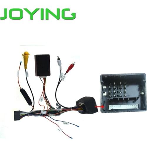 Car ISO wiring harness plug for F-ord Mondeo Focus power adaptor power cable radio plug only For JOYING Head Unit