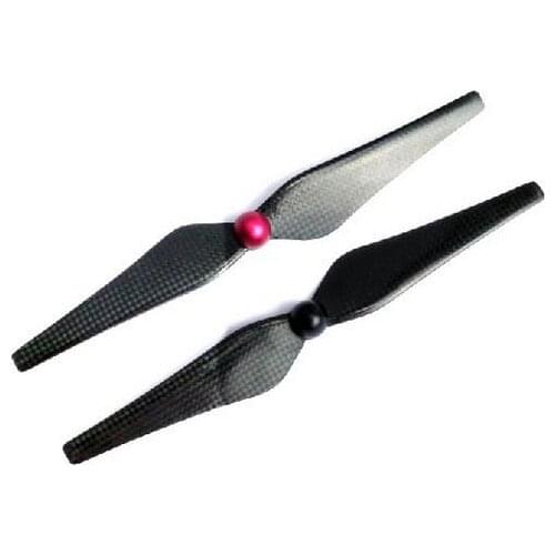 Free Shipping 1 pair* 9.4x 4.3 inch 3K 9443 Carbon Propeller Set (one CW, one CCW) W/ self-lock nut for Phantom 2