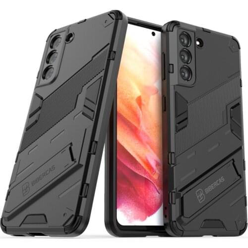 Phone Holder Case For Samsung Galaxy S21 Case Hard Armor Full Cover For Samsung S21 Case For Samsung S21 S21Plus S21+ S21 Ultra