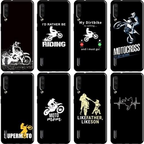Moto Bike Motocross Cover For POCO X3 NFC M3 Case For Xiaomi Mi Note 10 Lite A2 8 9 Mi 9T 10T Pro Mi 11 Back Cover