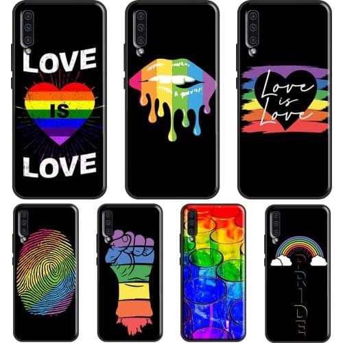 Gay Pride Flag LGBT Case For Samsung A51 A71 A41 A31 A11 A21S A20e A40 A50 A70 A02S A12 A32 A42 A52 A72 Coque