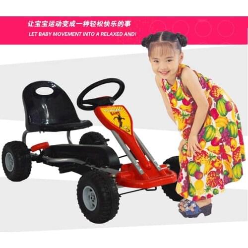Kids Ride On Toys Ride On Cars for Childrens Education Motion Exercise Pedal Sports Kart Mechanical Car steering wheel control