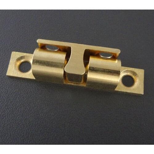 50mm Door lock door touch latch,cabinets interlock switch,chassis cabinet spring ball locker,adjustable brass door buckle