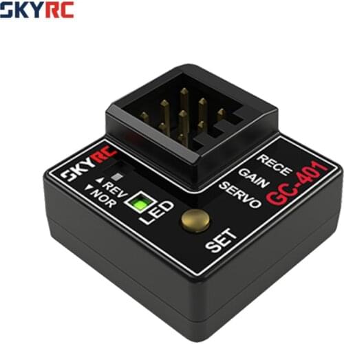GC401 Gyro Sensor Module Vibration Structure Gyro Corrective Steering Adjustment Gyroscop for RC Car Curved Track Drift Racing