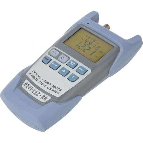 InGaAs Handheld Fiber Optical Power Meter Visual Fault Locator Fiber Optic Cable Tester -70~ + 10dB